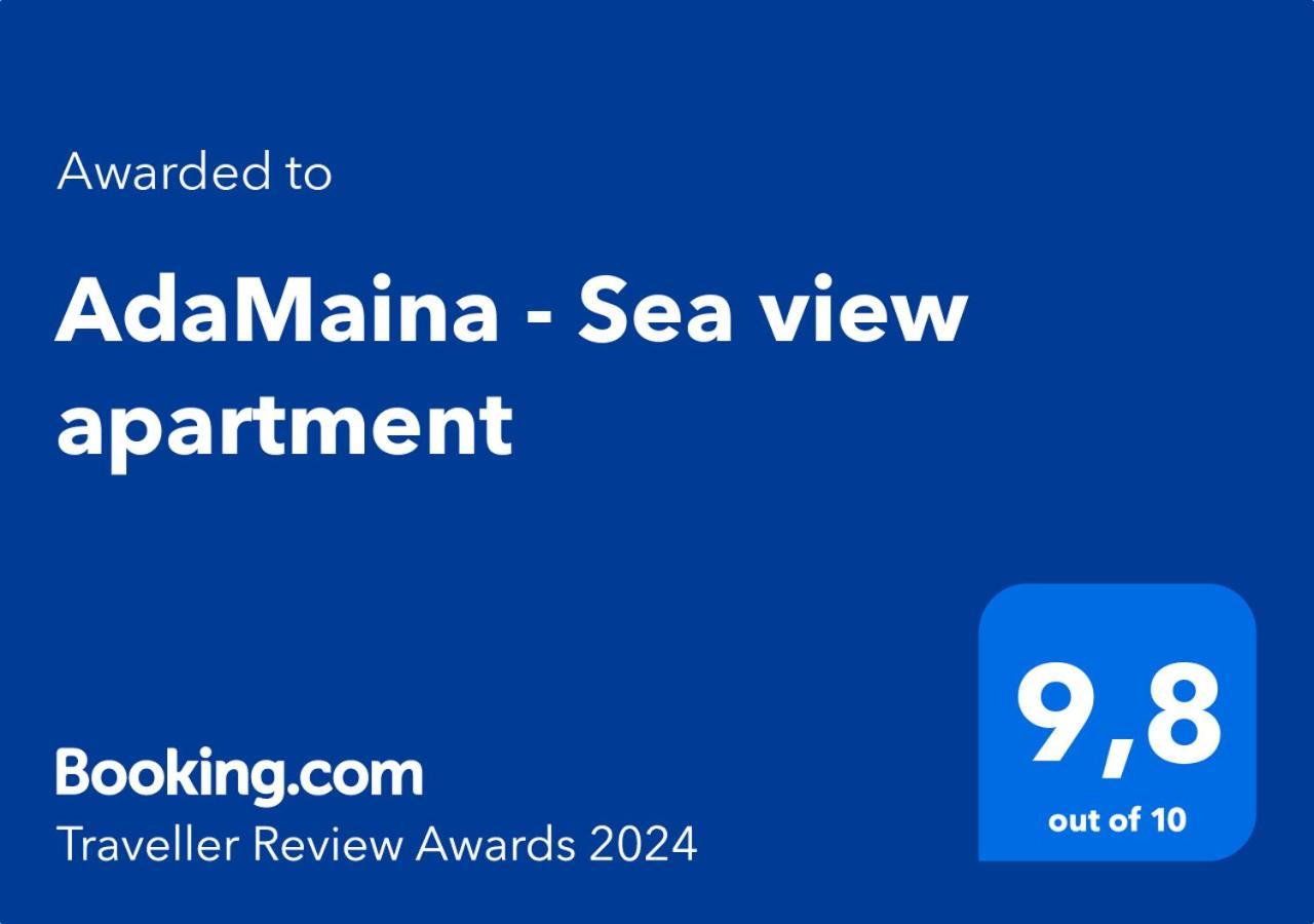 Adamaina - Sea View Apartment With Private Garage Sestri Levante Exteriör bild